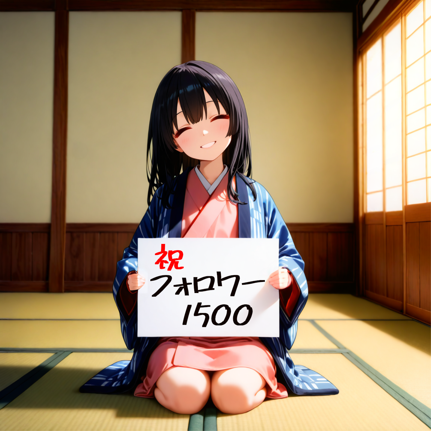 祝・フォロワー１５００