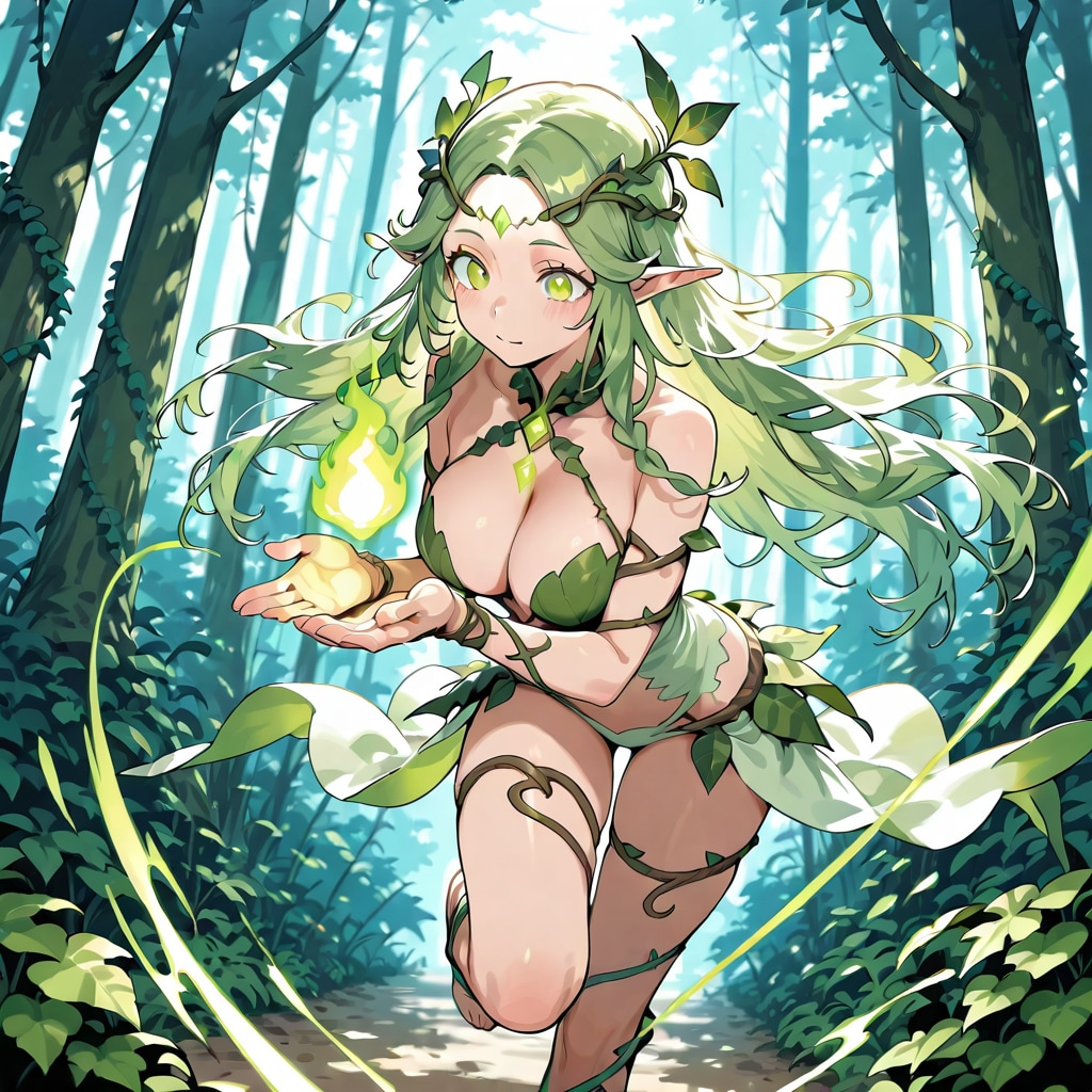 この深緑の光をあの場所へ⋯ | の人気AIイラスト・グラビア