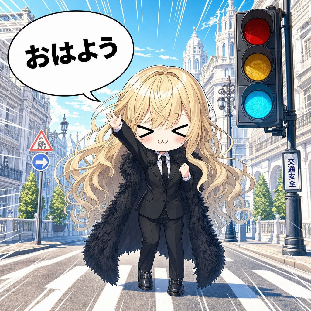 信号機とエリザベス
