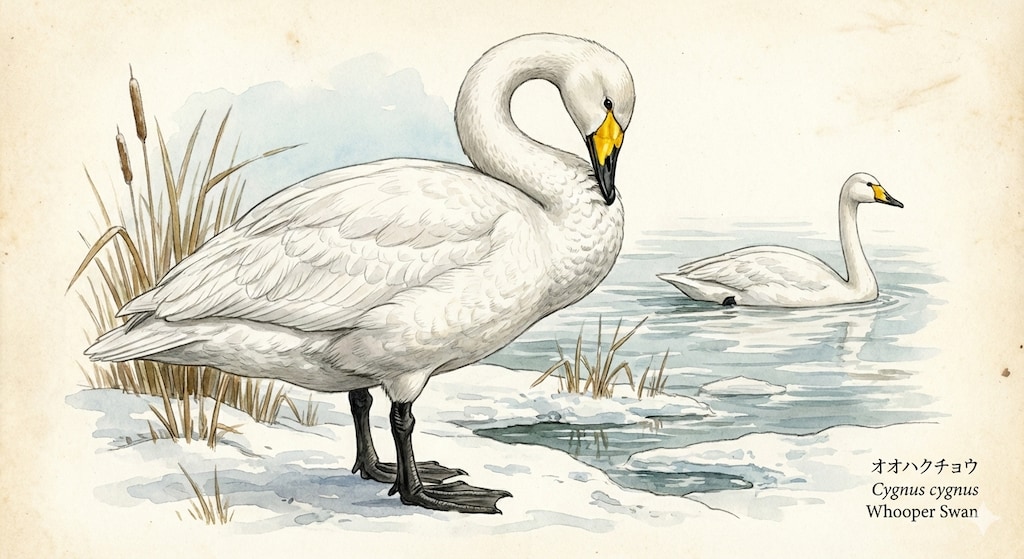 鳥(水彩画)(Gemini)(36)