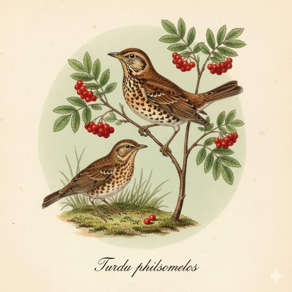 鳥(水彩画)(Gemini)(36)