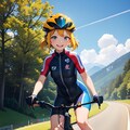 自転車少女 3枚目