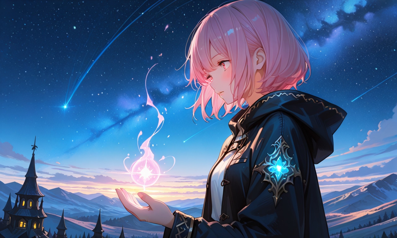 魔法使いピンク | の人気AIイラスト・グラビア