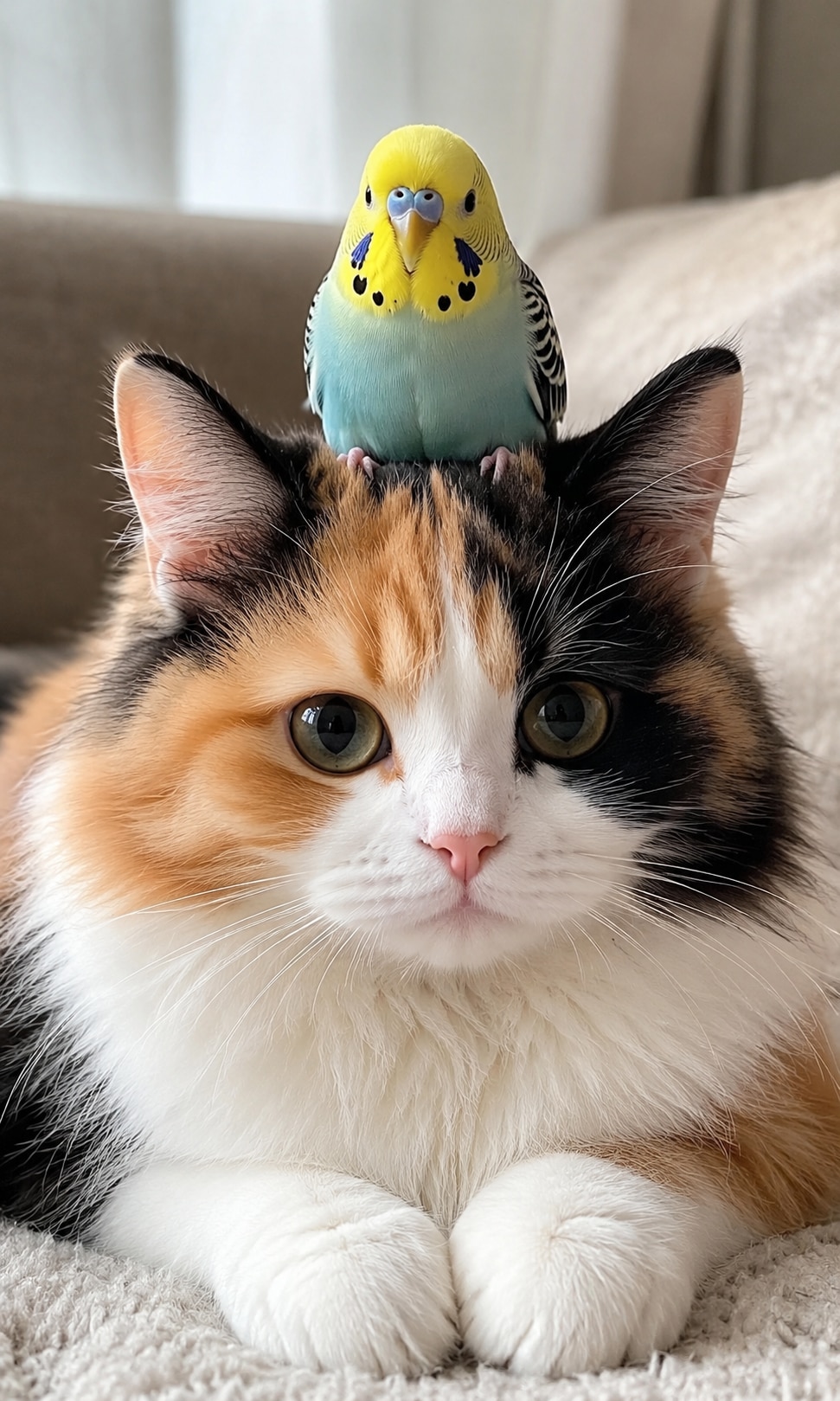 【動物】何か頭が重いニャー | の人気AIイラスト・グラビア