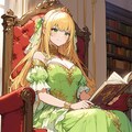 お題：読書＆SEEKER（魔法使いと王女達） 3枚目