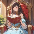 お題：読書＆SEEKER（魔法使いと王女達） 4枚目