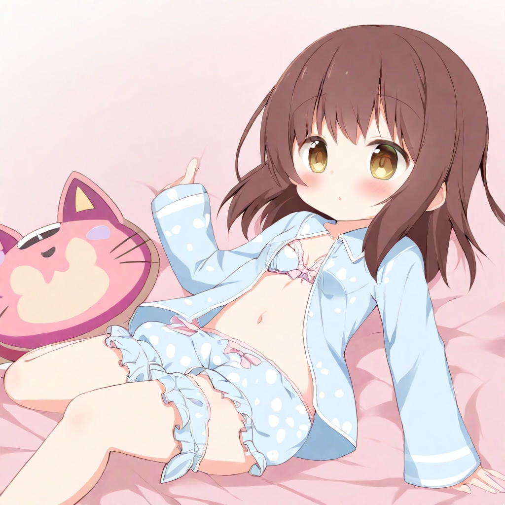 パジャマの女の子