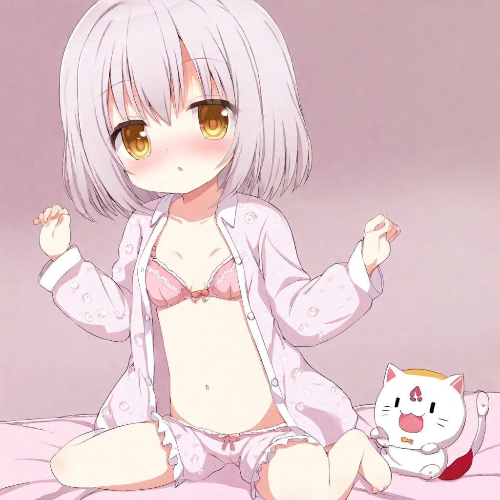 パジャマの女の子