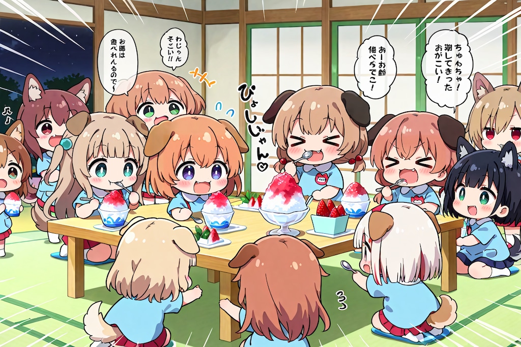 ７月２５日はかき氷の日