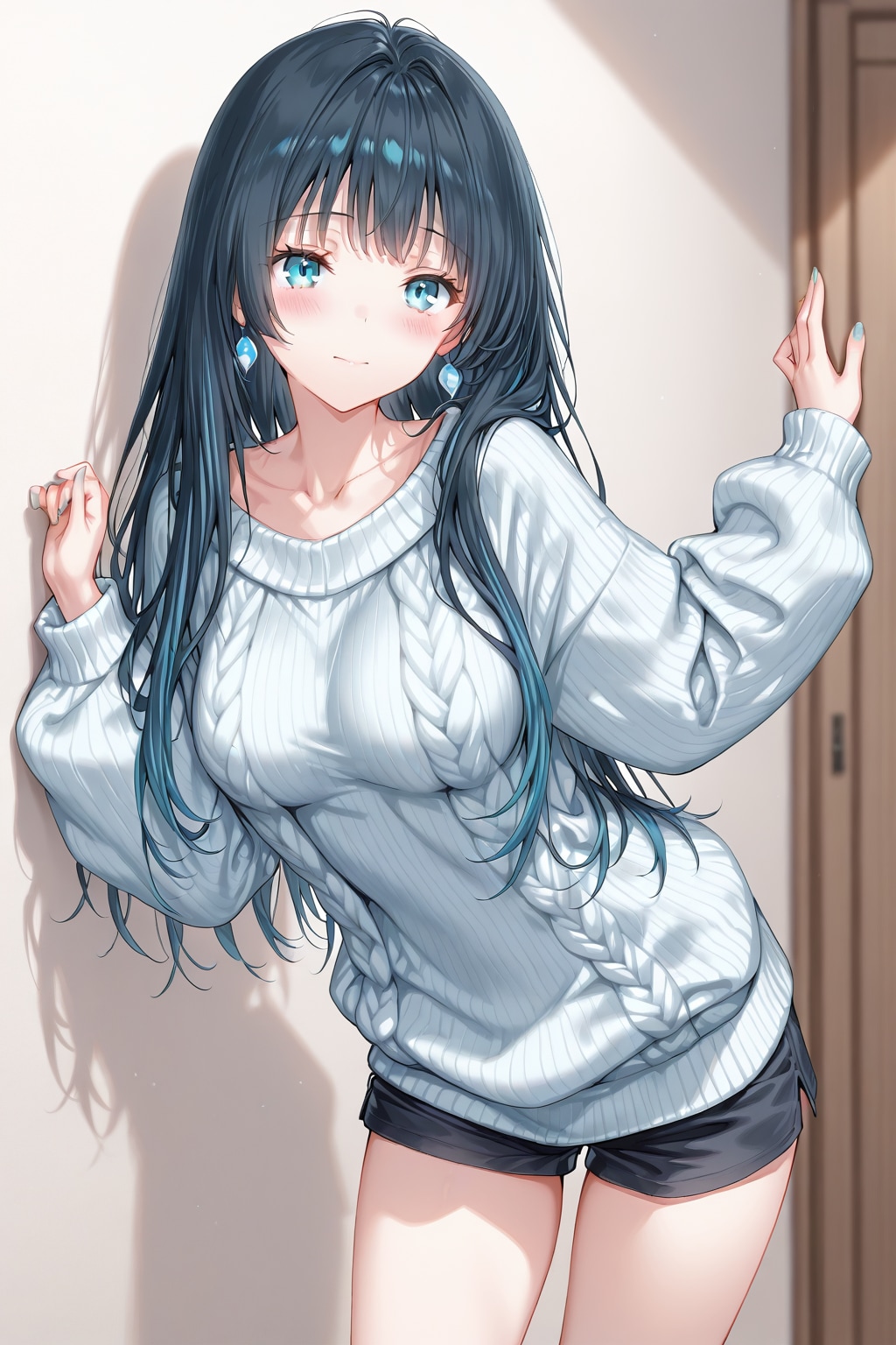 私服なよその子萩原葵ちゃん