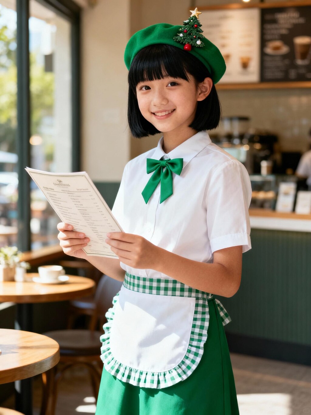 SeeDream版妹ちゃん✨カフェへようこそ✨（実写版）