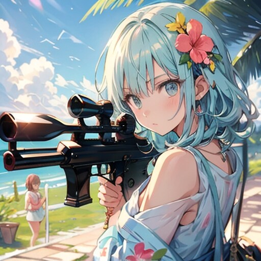スナイパー志望 | の人気AIイラスト・グラビア
