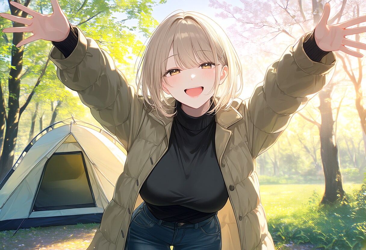 お姉さん合流 | の人気AIイラスト・グラビア
