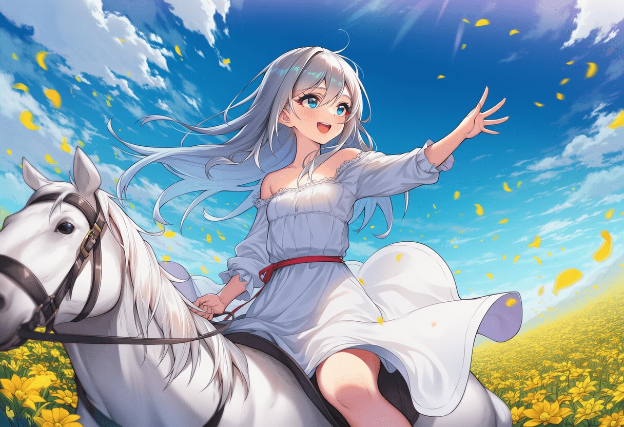 風に誘われて | の人気AIイラスト・グラビア