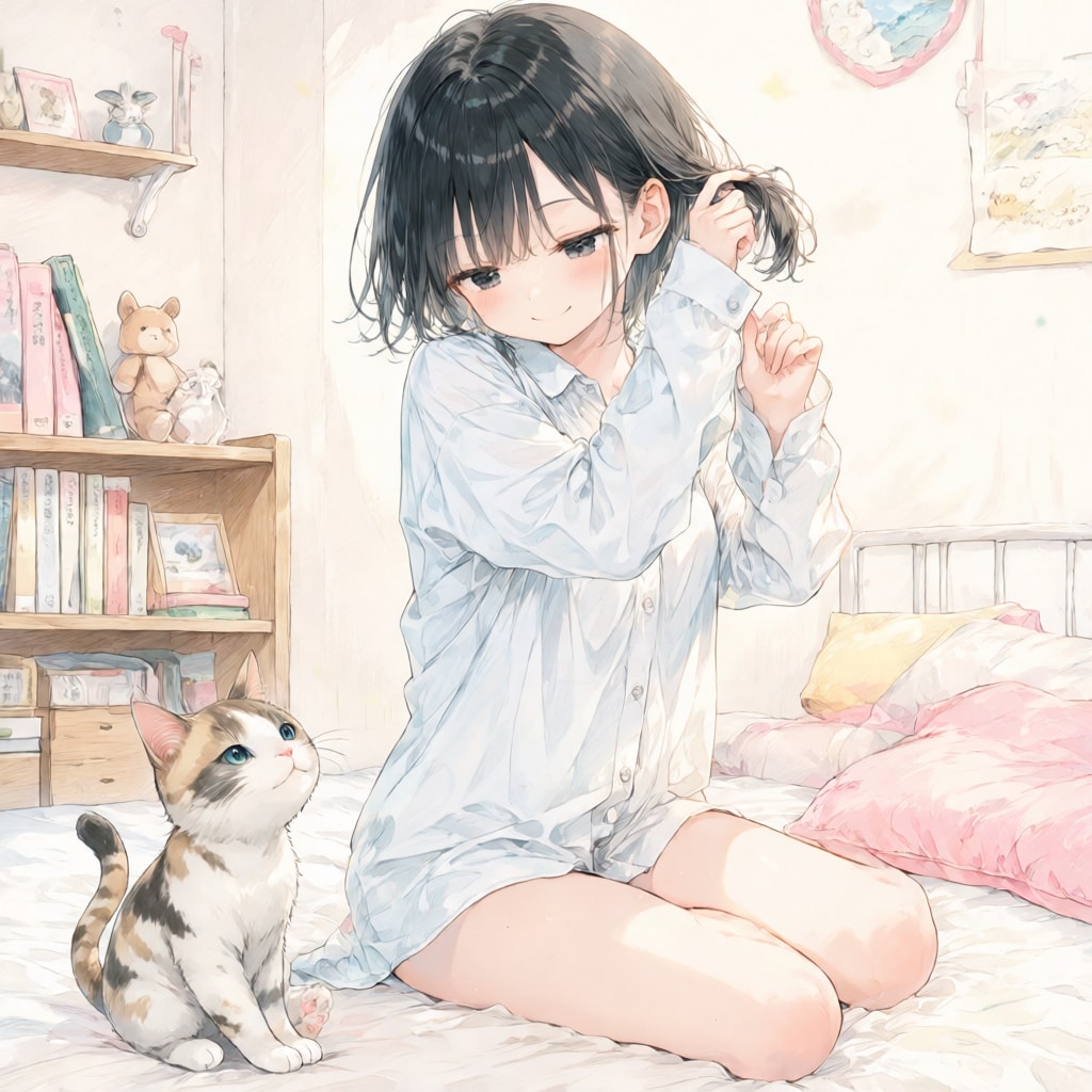 大きめシャツ