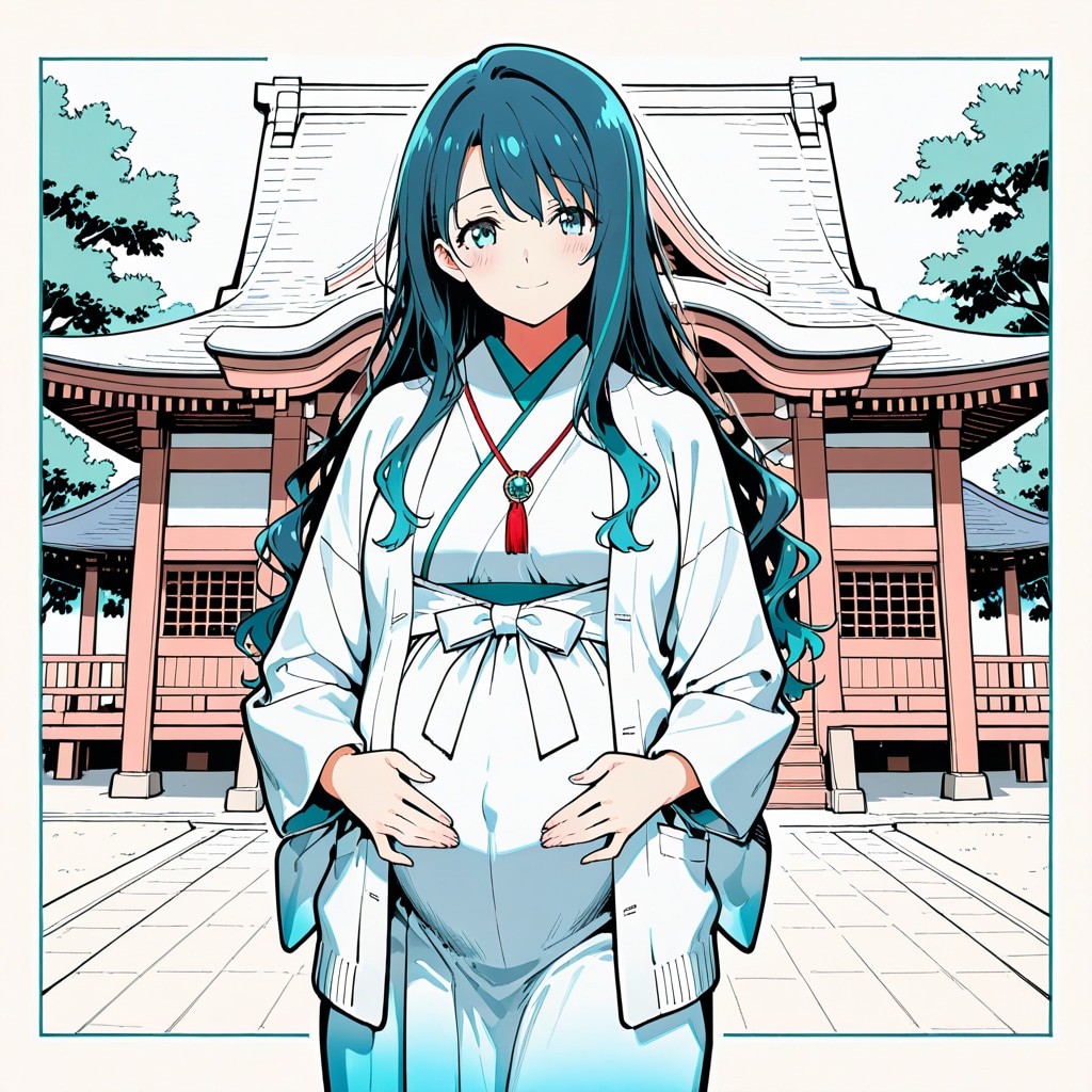 巫女からお守りを受け取って | の人気AIイラスト・グラビア