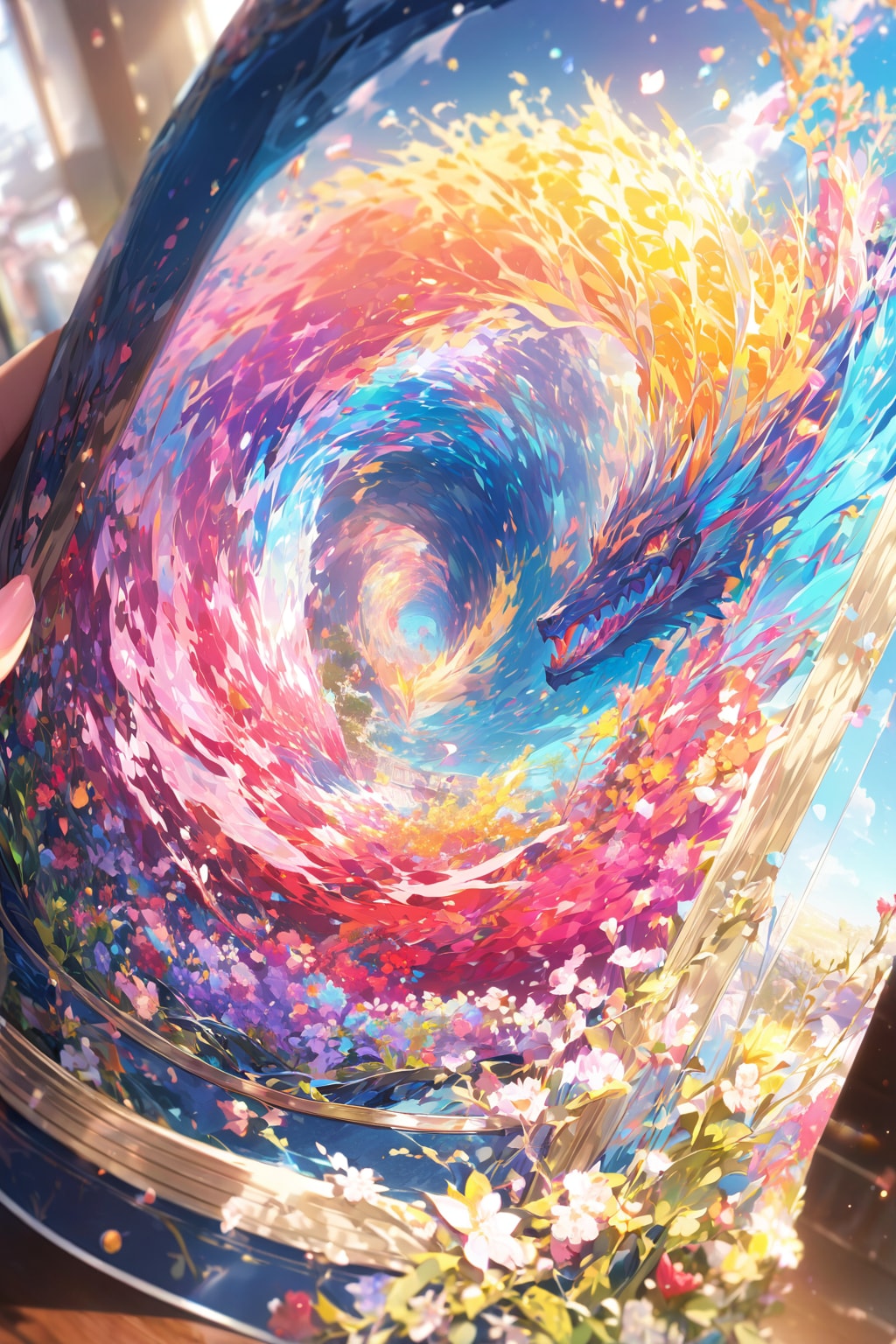 フラワードームドラゴン