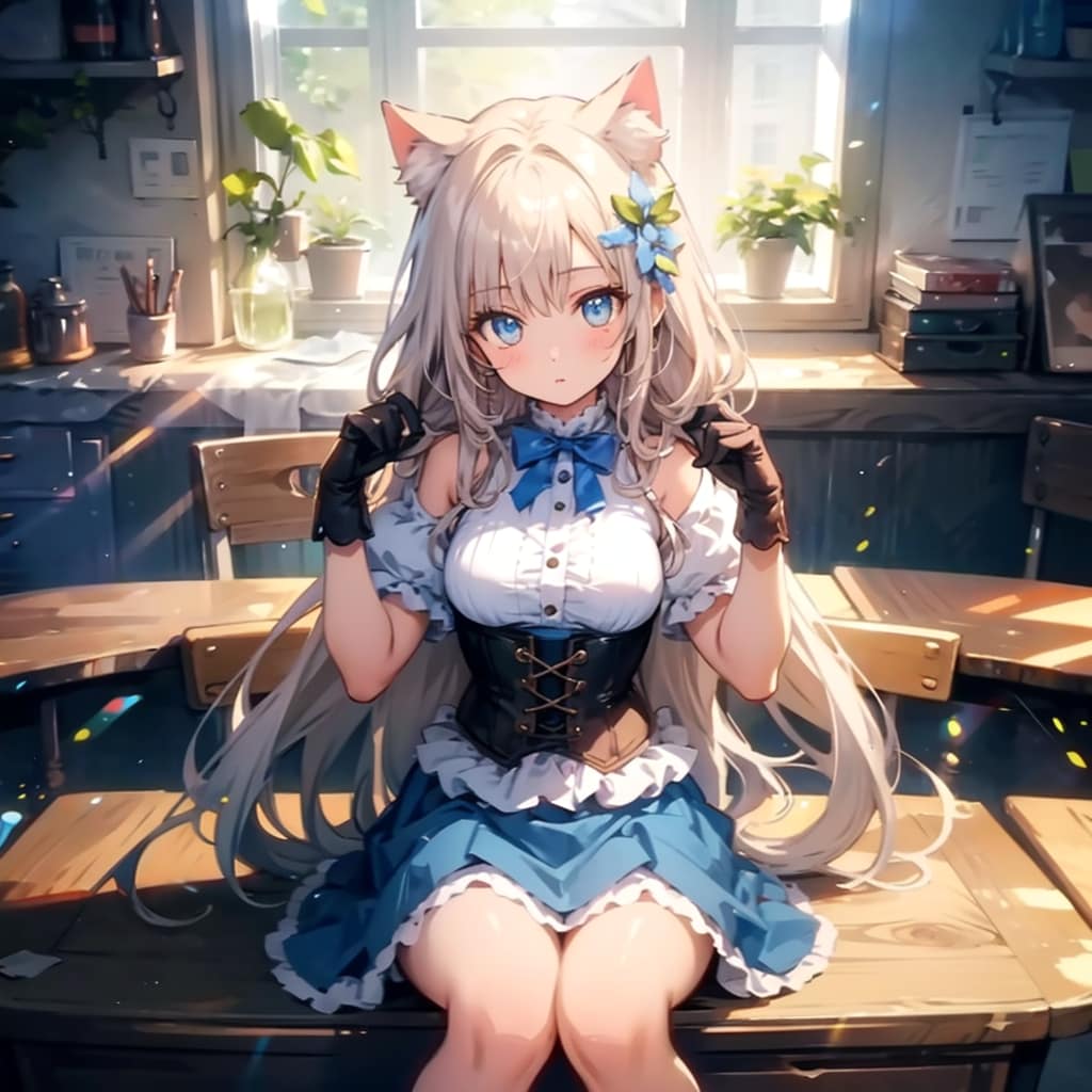 ねここ | の人気AIイラスト・グラビア