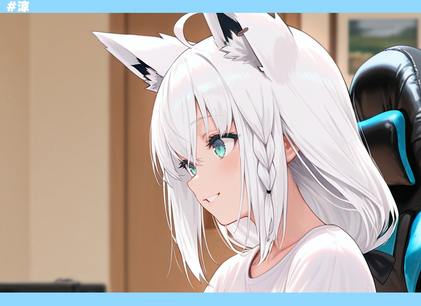 涼しいお部屋で配信ふぶ#涼