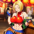 うどん食べる私服コスプレボブカット人妻 5枚目