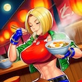 うどん食べる私服コスプレボブカット人妻 2枚目