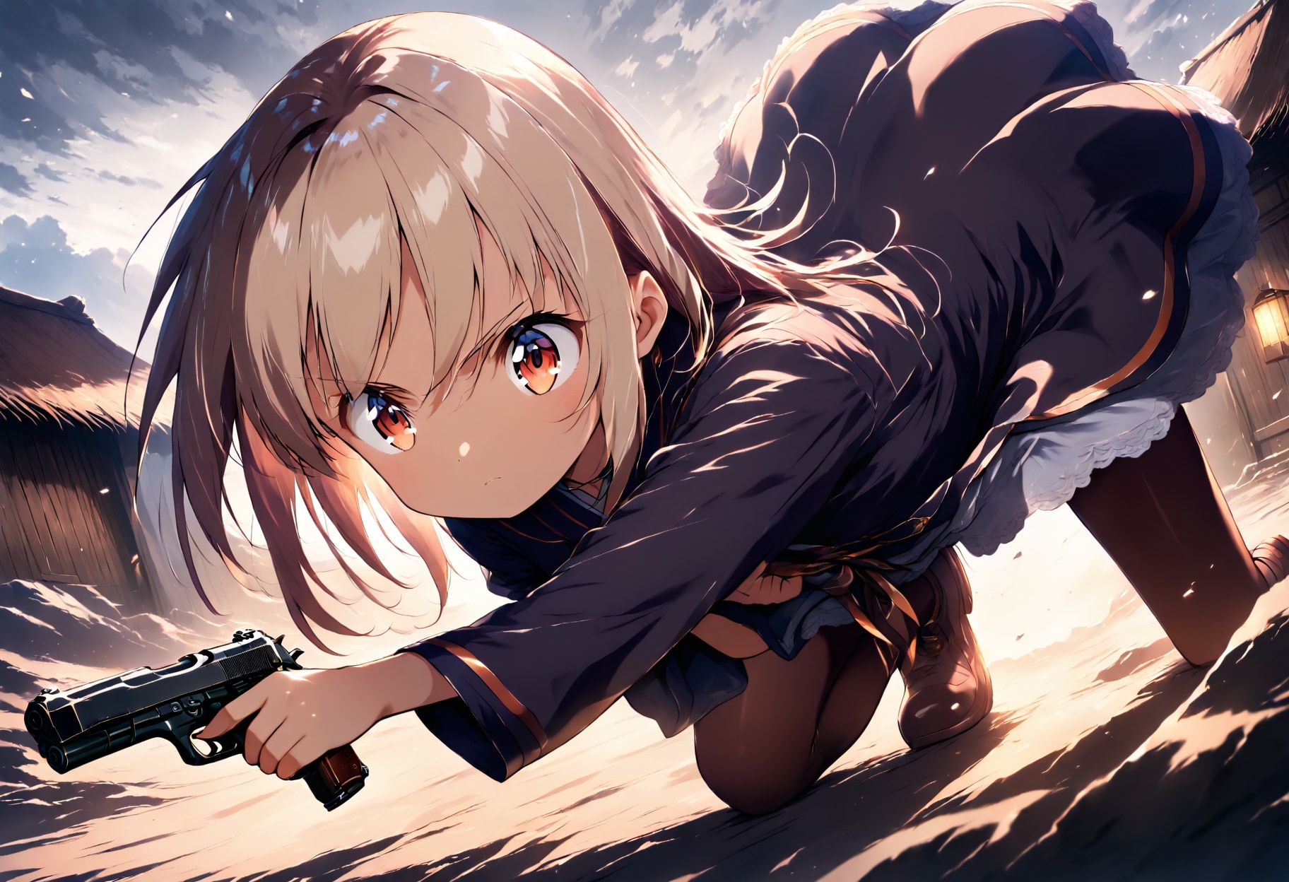 警戒 | の人気AIイラスト・グラビア