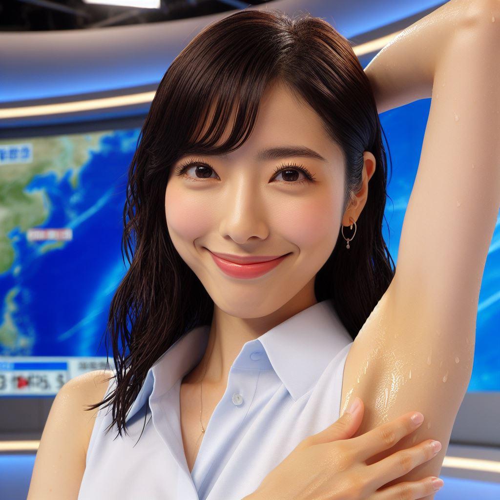 湿度100%のお天気キャスター