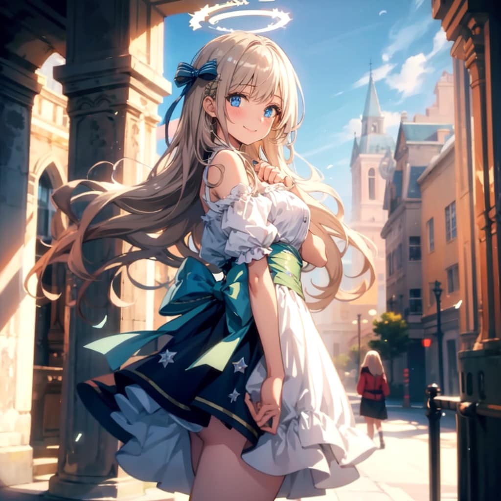 街中の女神さま