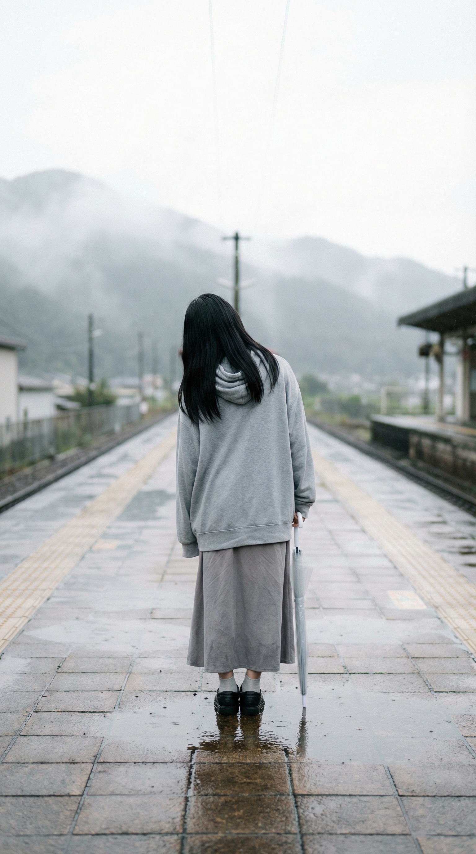 Where Goodbye Dissolves into Rain