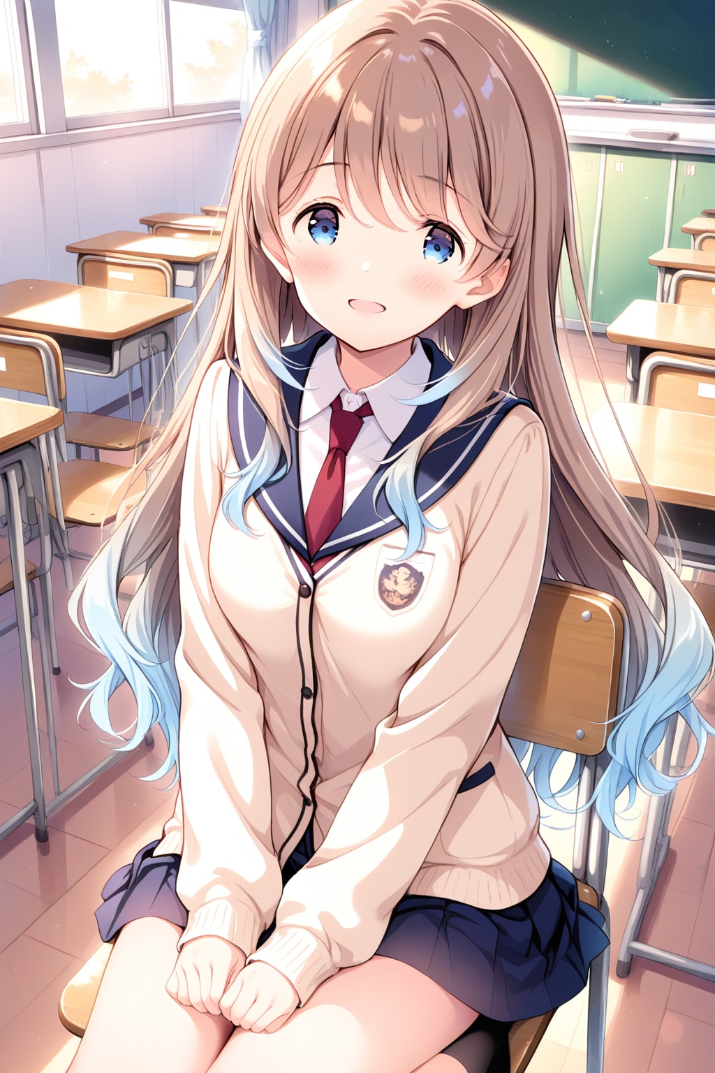 ロングな彼女