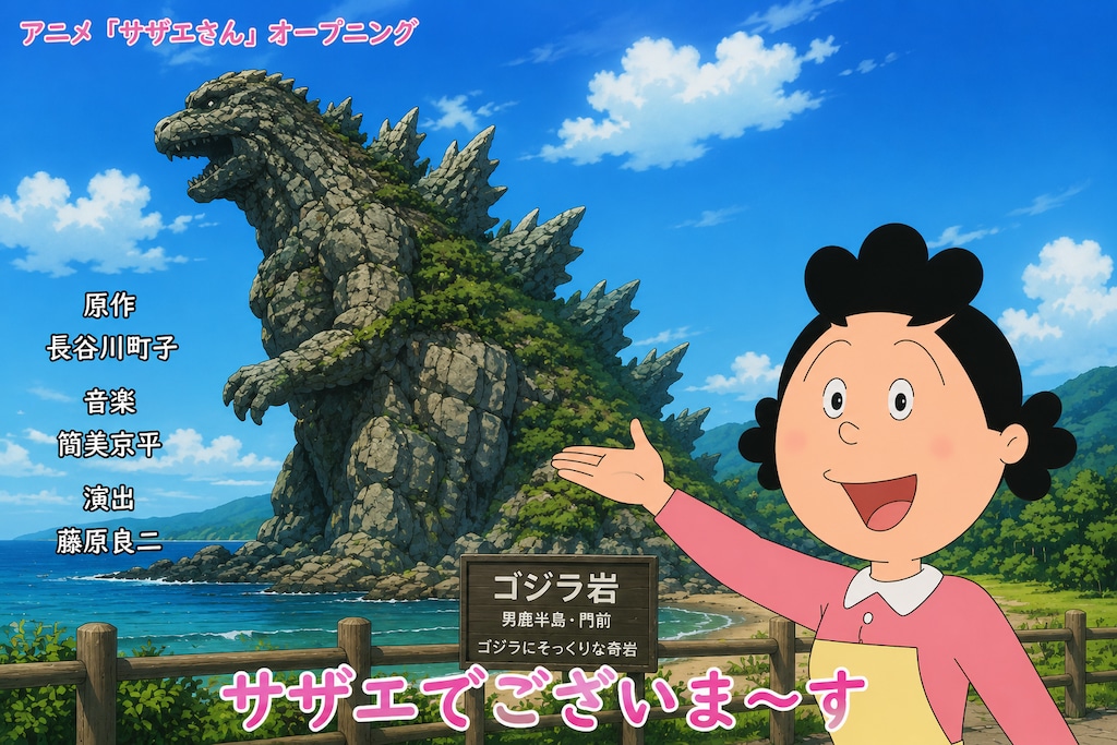 サザエでございま～す。