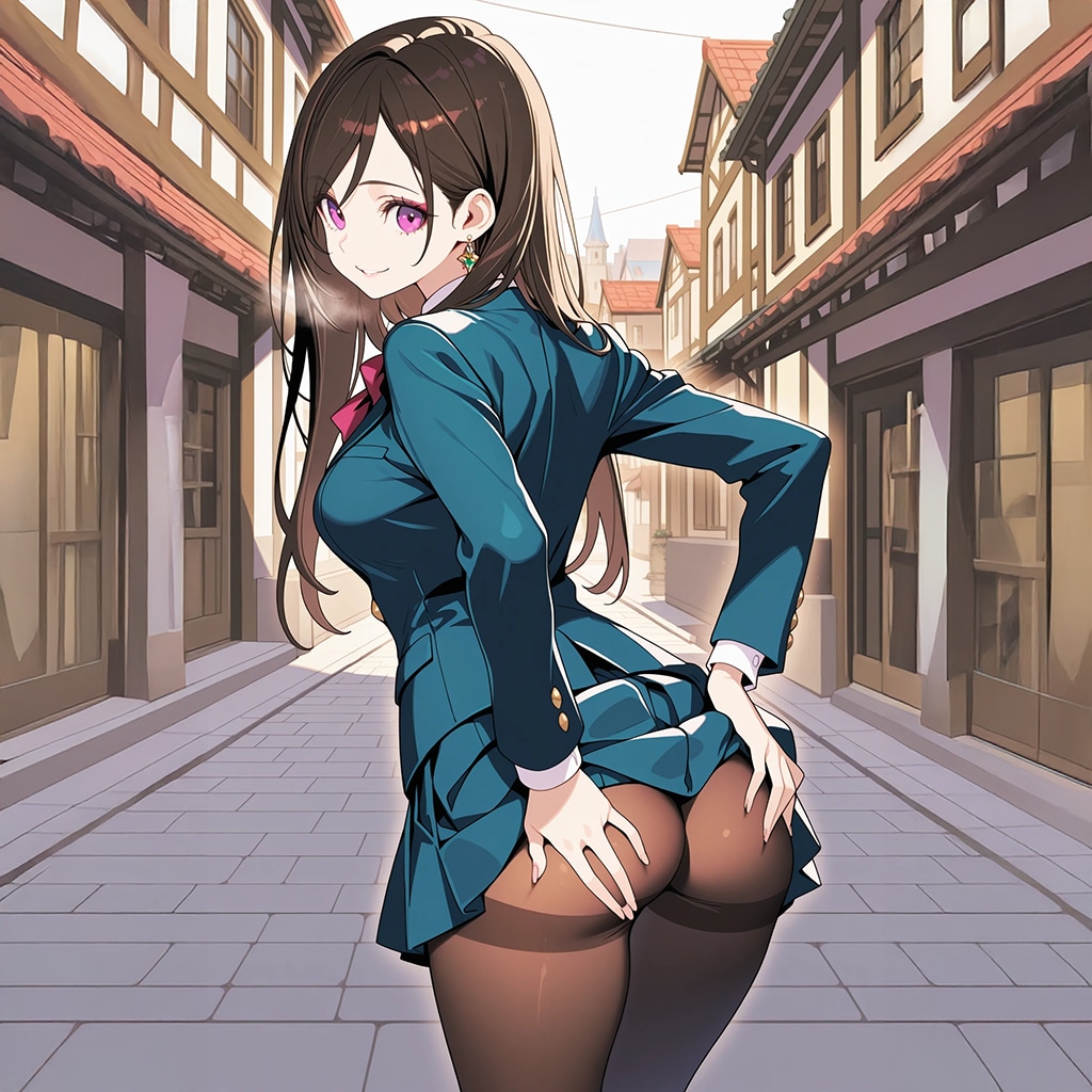 「見て、パンストはパンツ履かないんだって」