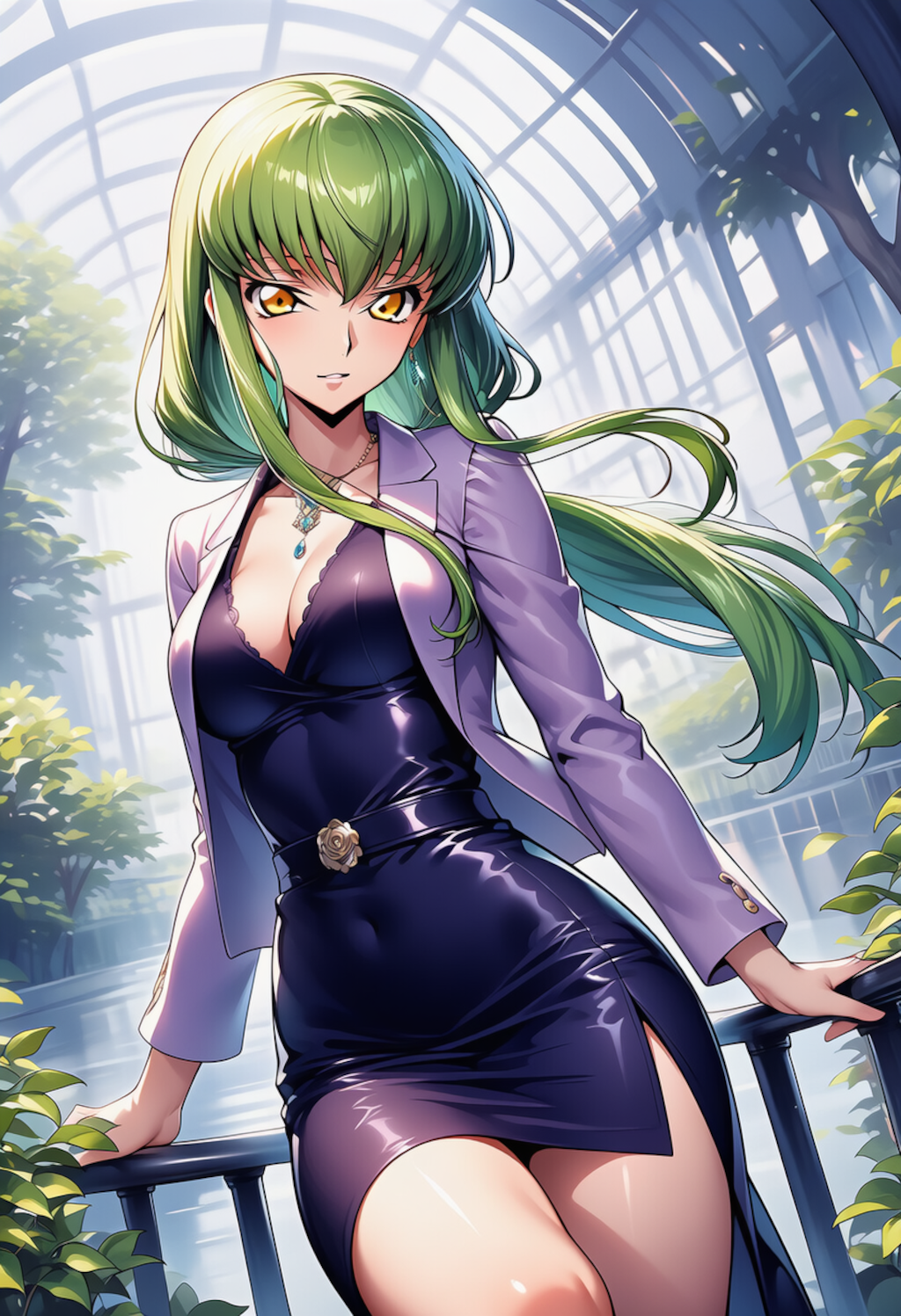 緑縁の静触 ― Green Edge