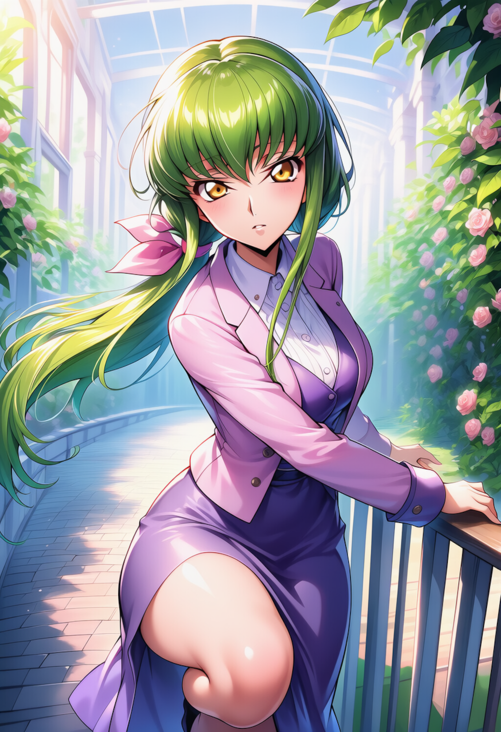 緑縁の静触 ― Green Edge