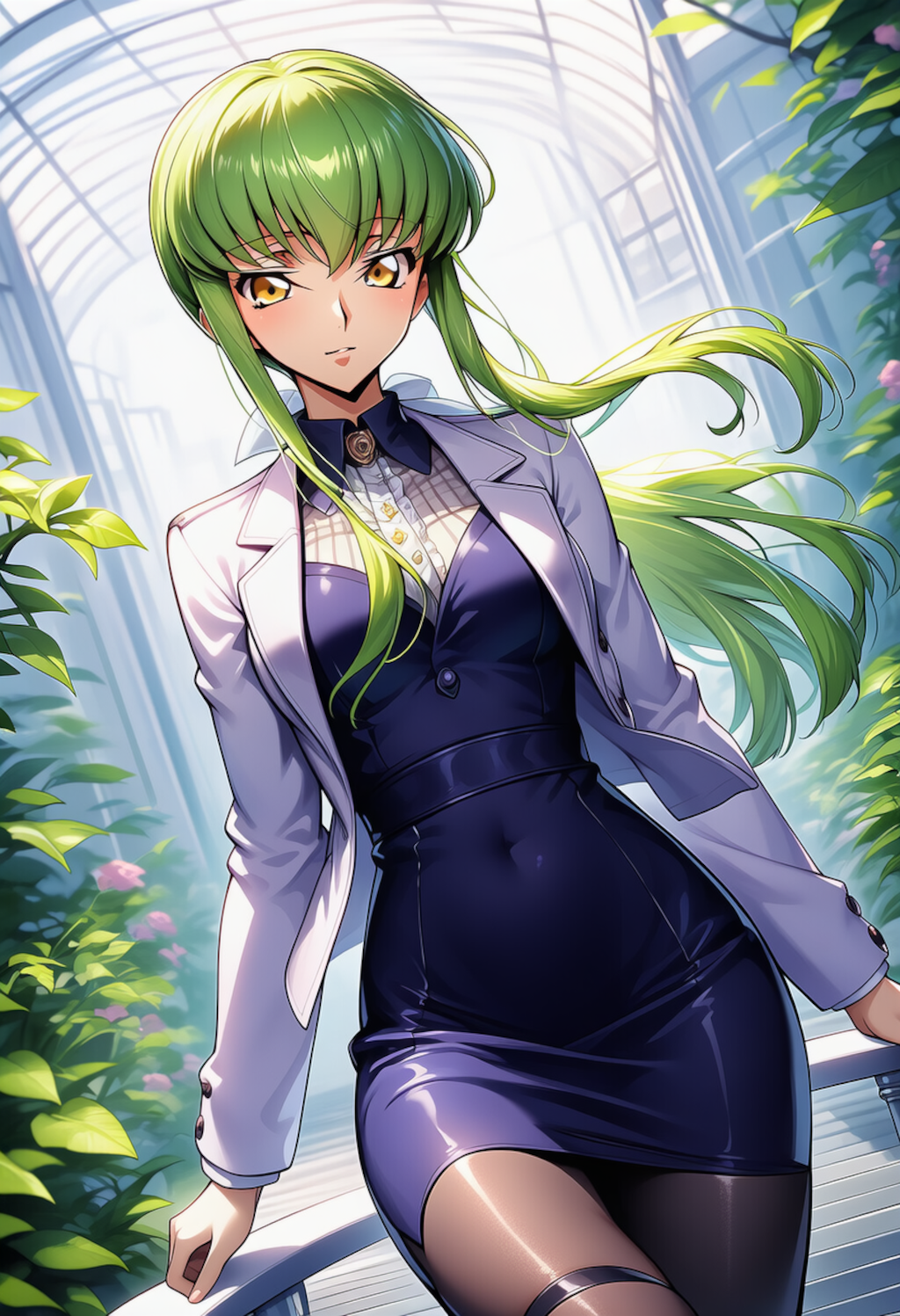 緑縁の静触 ― Green Edge