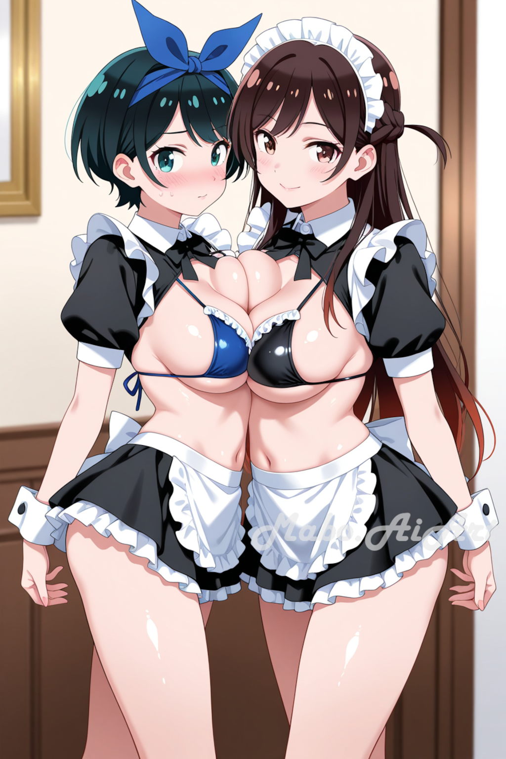 水原千鶴＆更科瑠夏