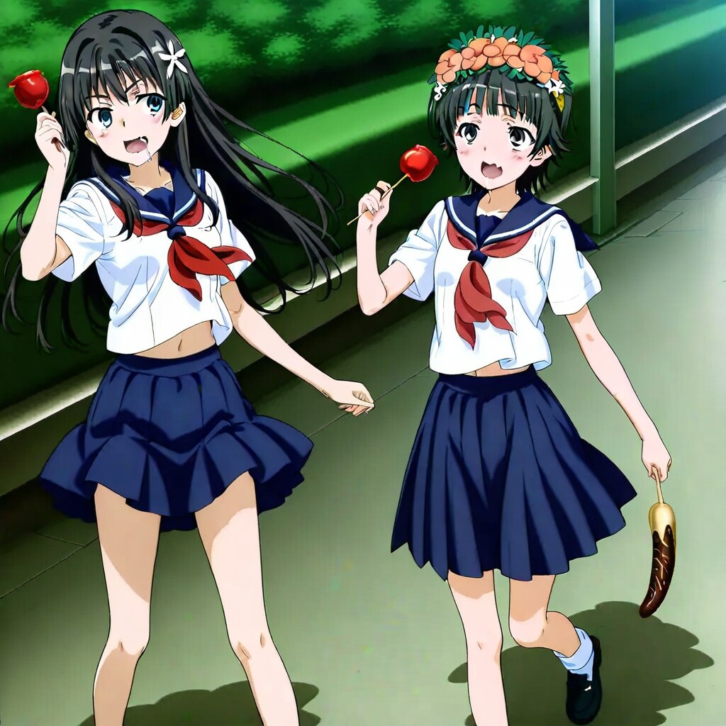 佐天＆初春（とあるシリーズ）①