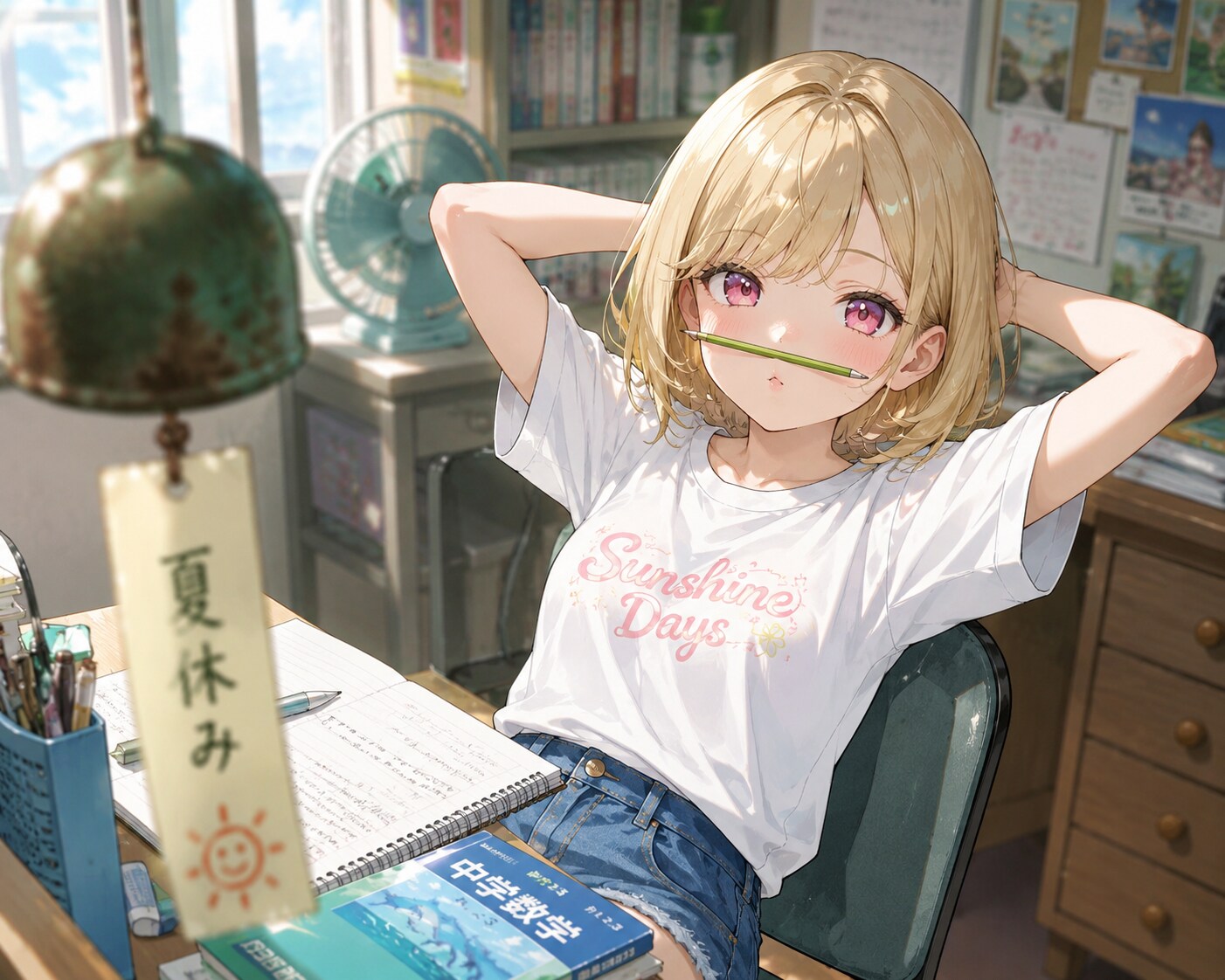 リーシャさん12歳の夏休み。☀️ | の人気AIイラスト・グラビア