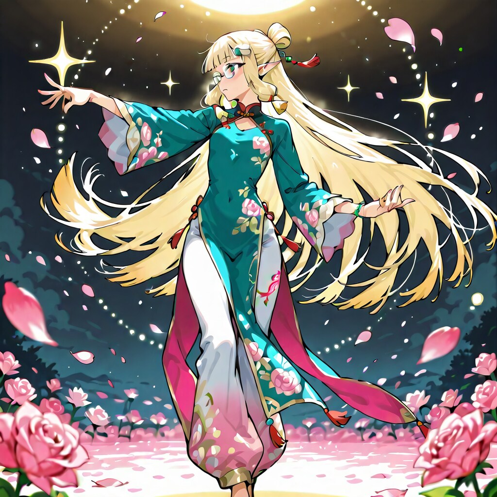 華 | の人気AIイラスト・グラビア