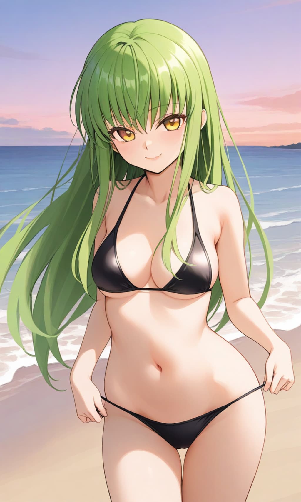 ヒワイキキビーチにて C.C.編