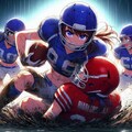 🏈泥まみれの女子アメフト 129 9枚目