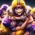 🏈泥まみれの女子アメフト 129 3枚目