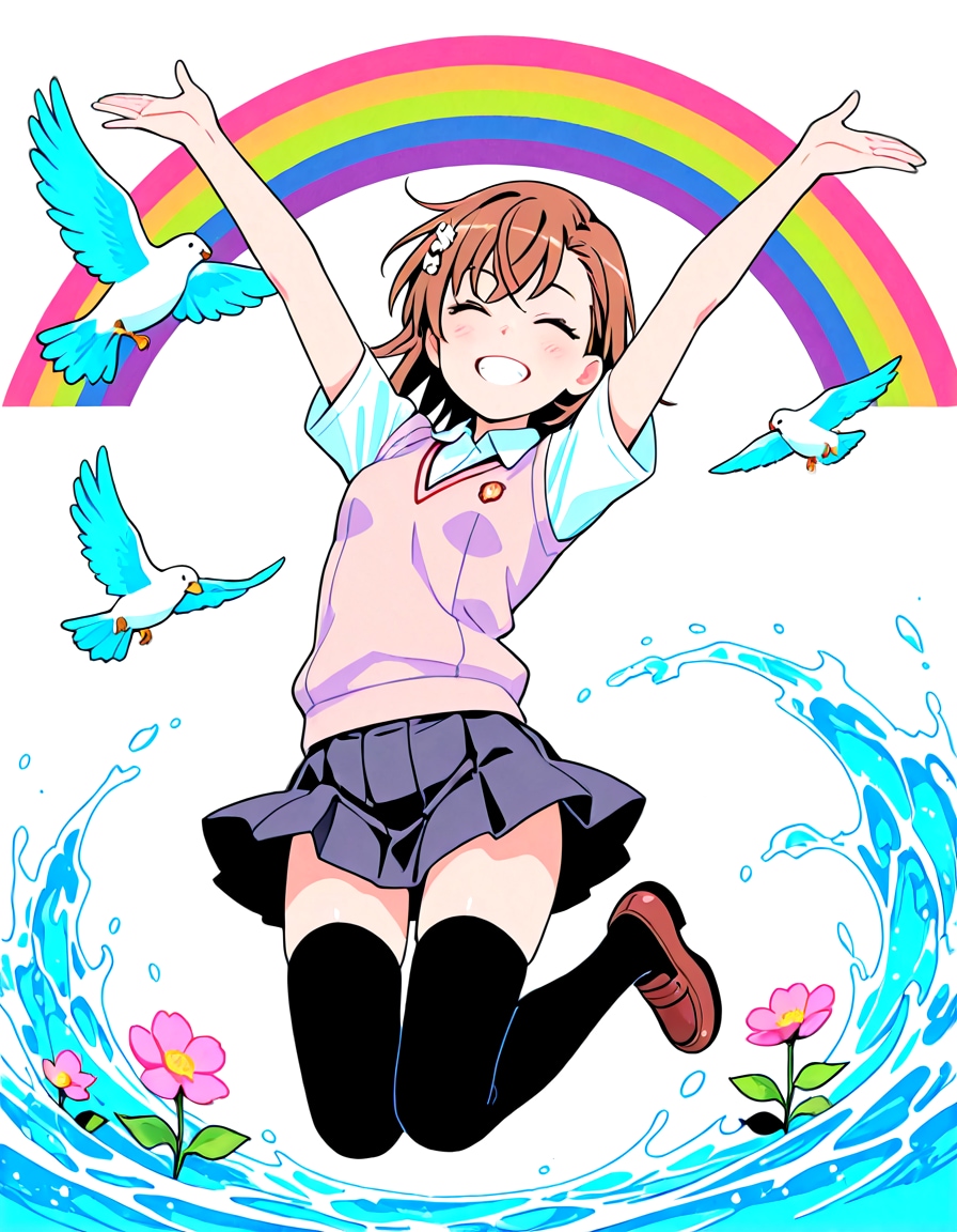 さわやかな美琴ちゃん | の人気AIイラスト・グラビア