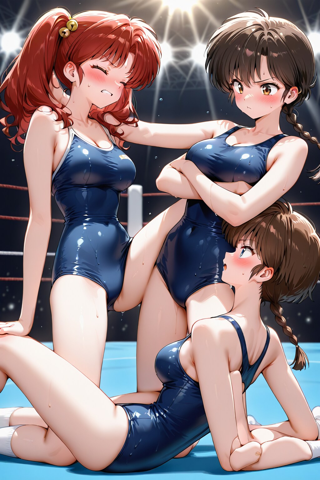 未来&乱麗、女子プロレス復帰！