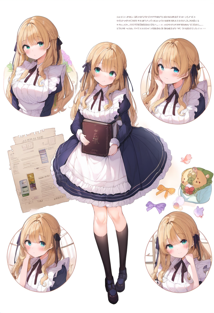 メイドガール設定画　No.03