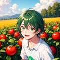 トマトと黄緑色の少年★（12枚） 2枚目