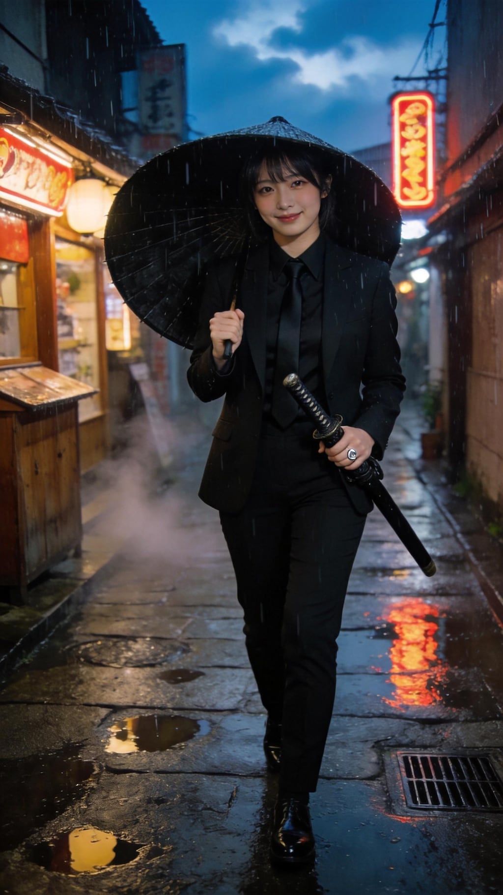 The Umbrella and the Blade
