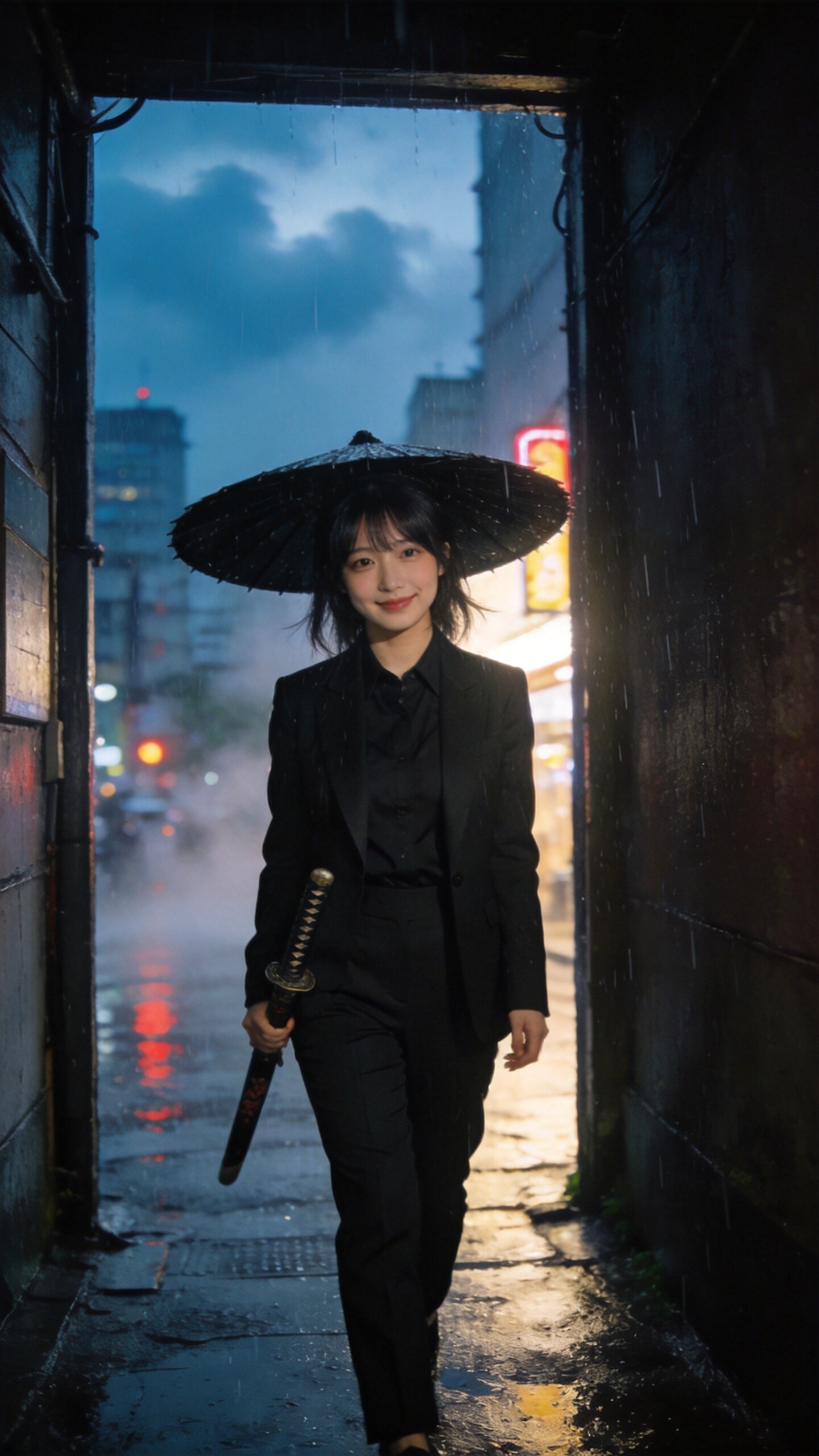 The Umbrella and the Blade