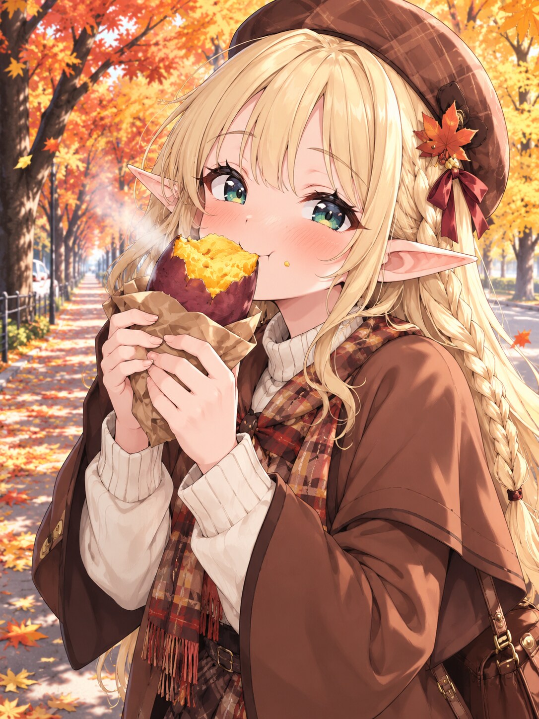焼き芋🍠 | の人気AIイラスト・グラビア