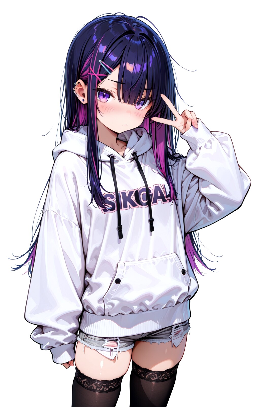 紫猫レイちゃん！
